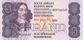 South Africa 5 Rand, (1981-89)